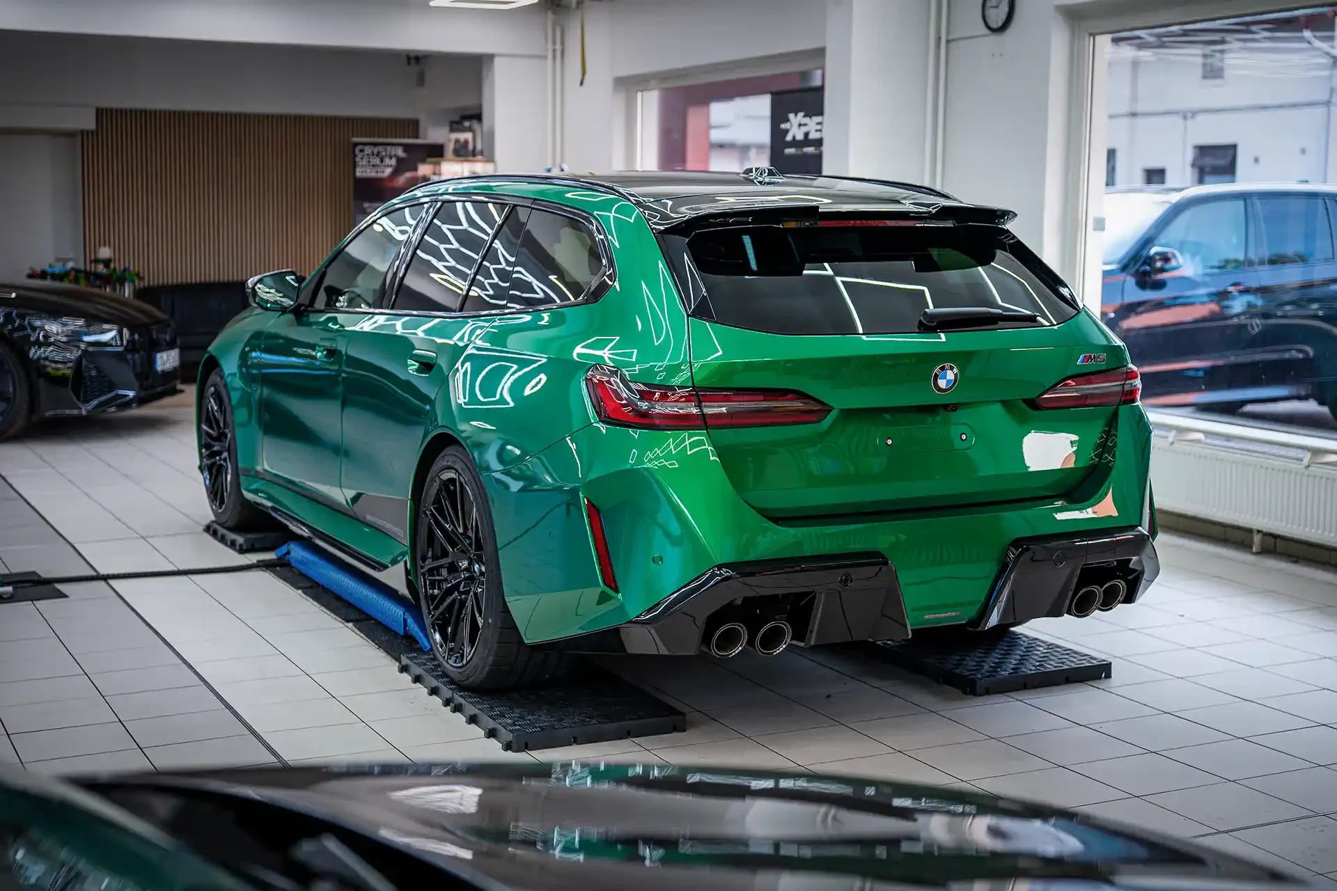 xpel steinschlagschutzfolie hamburg ppf lackschutz bmw m5 touring 11